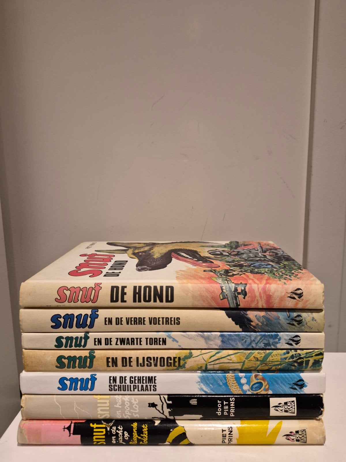 Snuf de Hond boekenreeks - Piet Prins (7 delen), Ophalen of Verzenden, Gelezen, Piet Prins