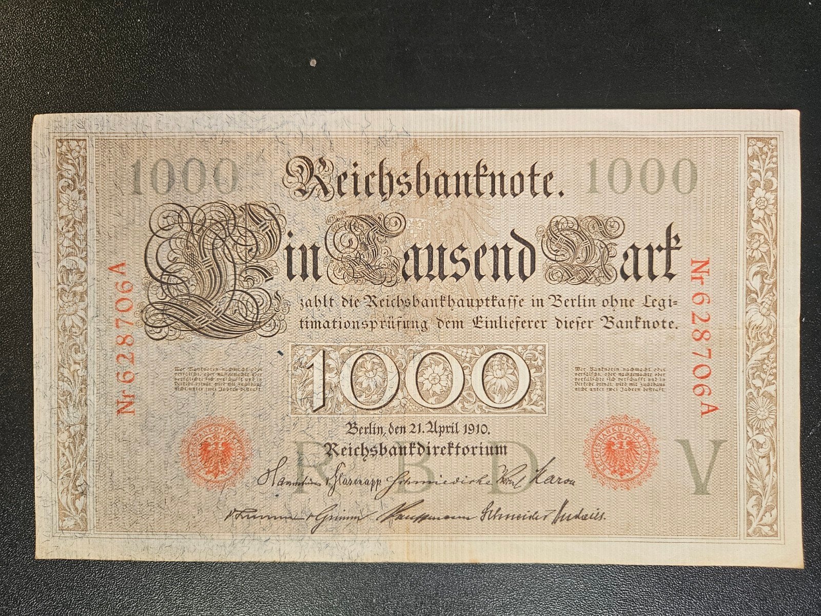Duitsland pick 44a 1910     2, Verzenden, Duitsland, Los biljet