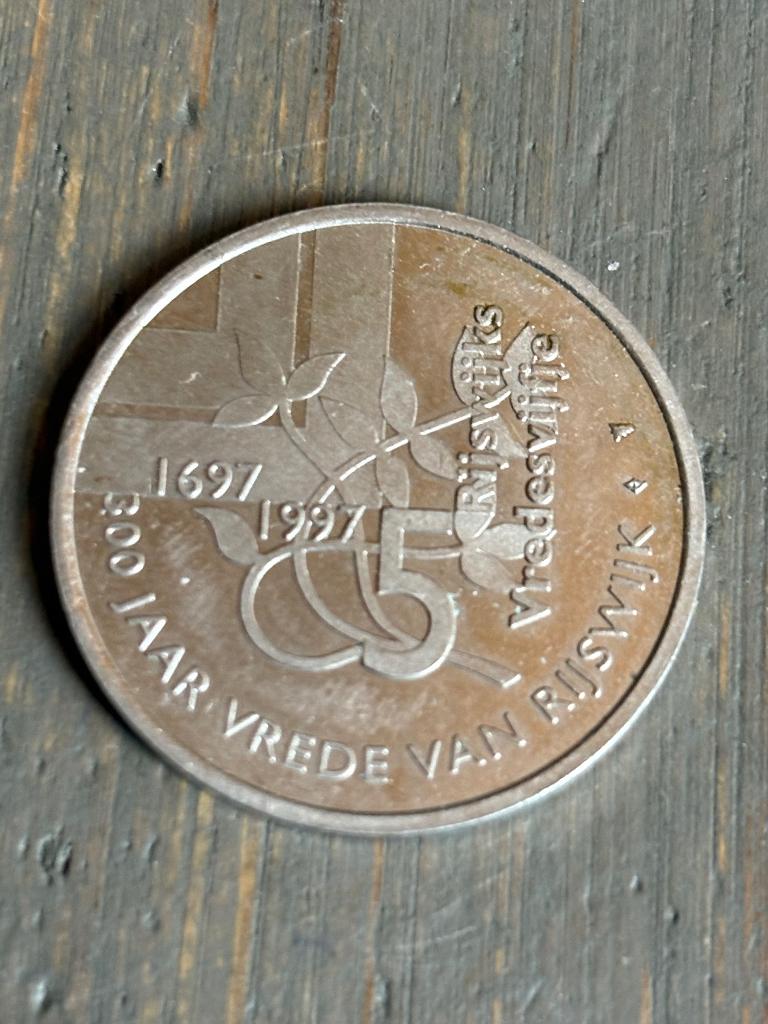 Vredesvijfje 1997 Rijswijk, Ophalen of Verzenden, Overige materialen, Nederland
