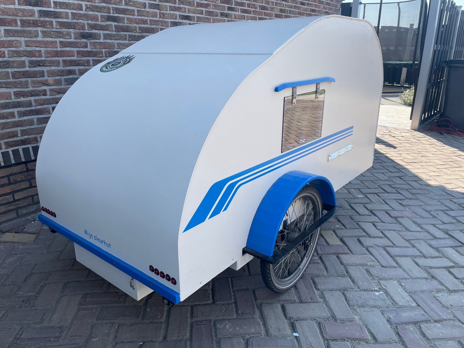 Unieke zelfgemaakte fietscaravan!!!, Fietsen en Brommers, Ophalen, Nieuw