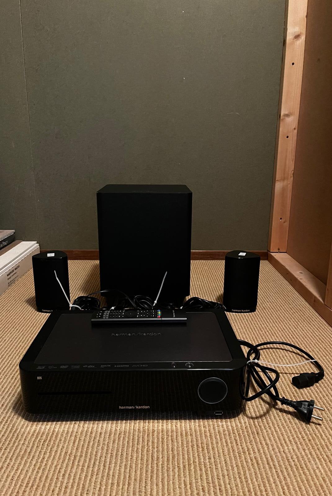 Harman Kardon BDS 370 Home Cinema Set, Overige merken, Blu-ray-speler, 70 watt of meer, Ophalen of Verzenden