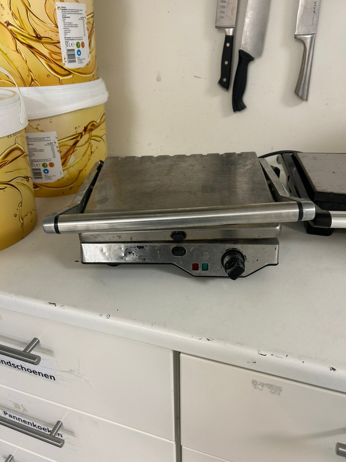 Tosti-ijzer, Ophalen, Gebruikt