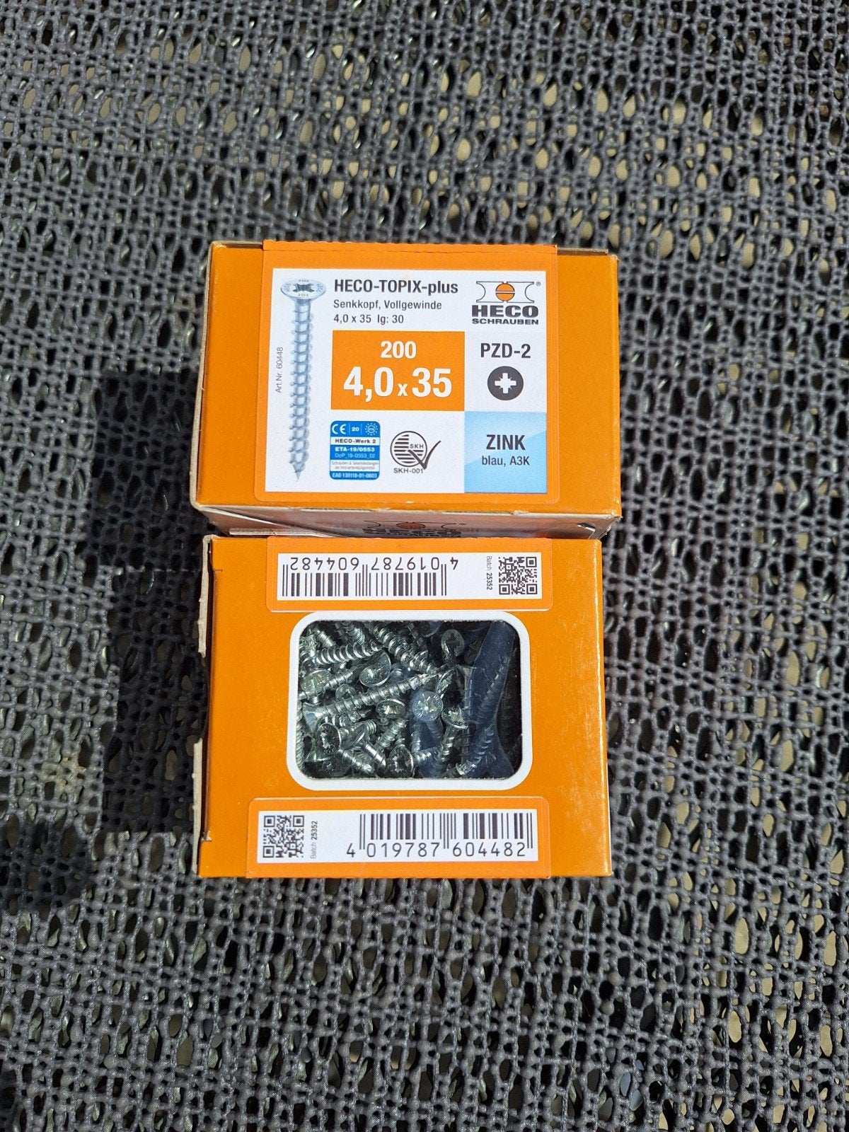 Heco-Fix-plus verschillende maten., Ophalen of Verzenden, Nieuw, Schroeven