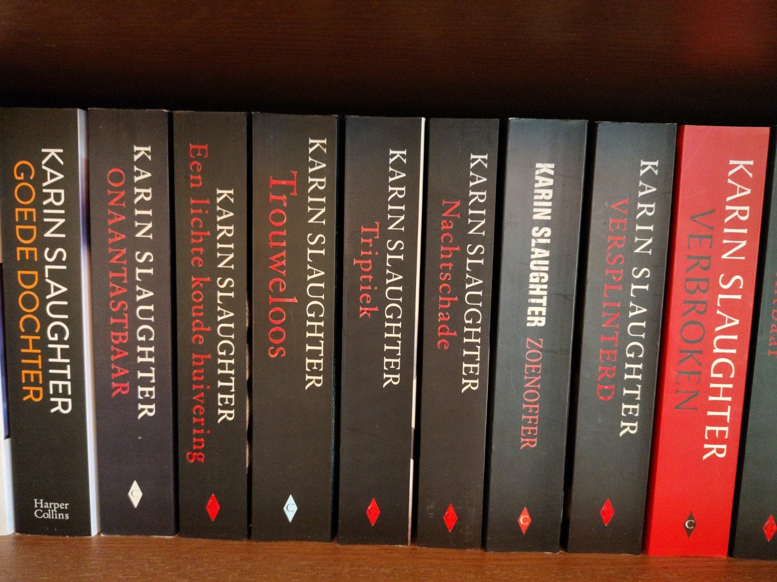 Karin Slaughter Boeken Collectie - Thrillers, Boeken, Ophalen of Verzenden, Gelezen, Karin Slaughter, Nederland