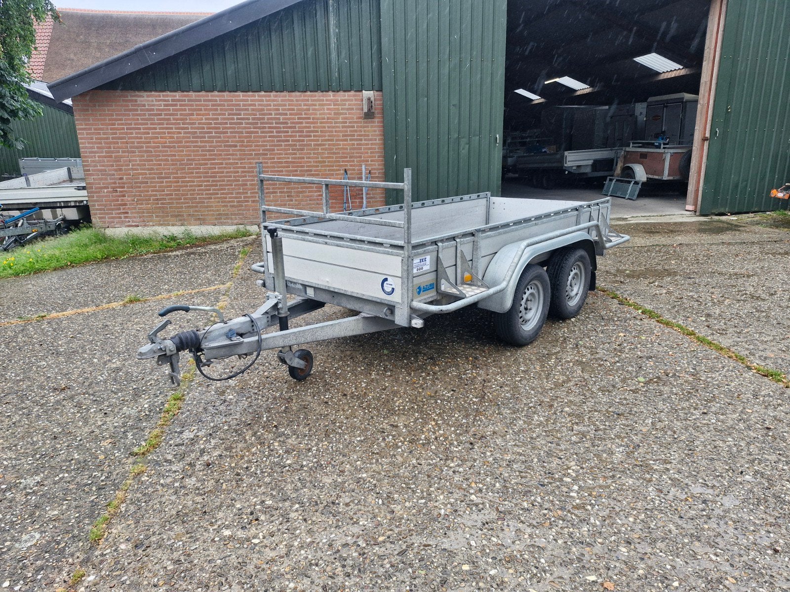 Hapert aanhangwagen 2000kg, Ophalen, -, -, Hapert