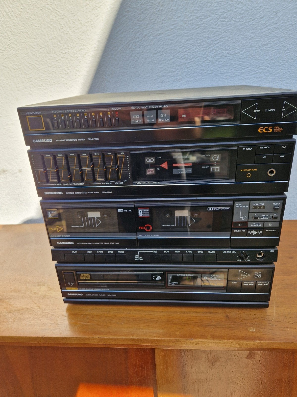 Werkende Samsung stereo set - CD lade defect, Ophalen of Verzenden, Special Oldies, Rudolf.bilt@gmail.com, 7315HX