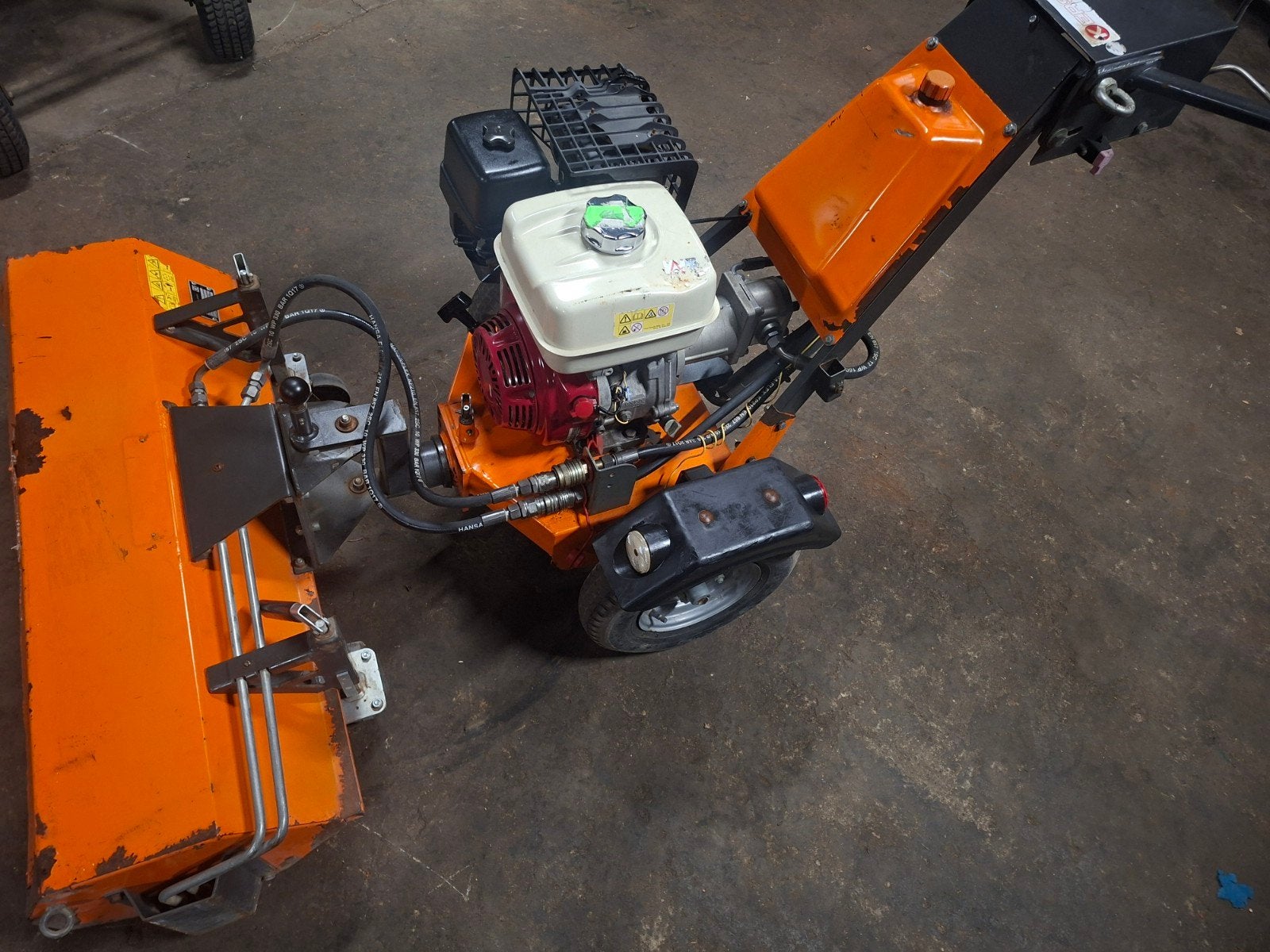 kersten k2000G werktuigendrager veegmachine, Tuin en Terras, Ophalen