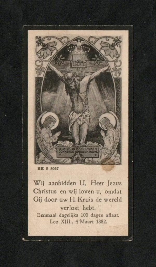 Bidprentje Beemte Apeldoorn Rodijk 1919., Ophalen of Verzenden, Bidprentje