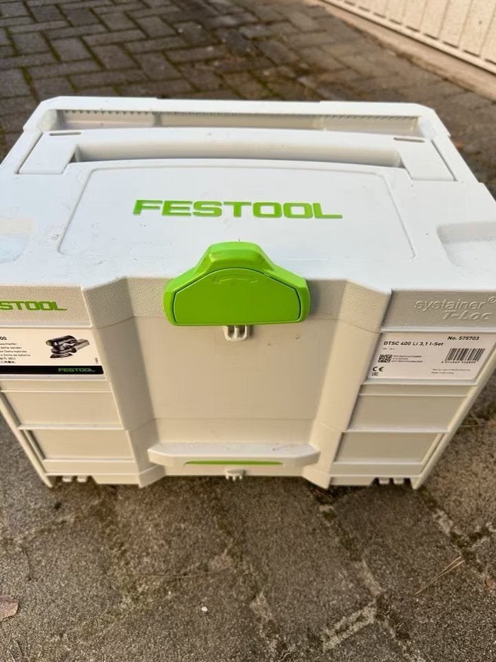 Gezocht Festool Dtsc schuurmachine!., Doe-het-zelf en Verbouw, Ophalen, Gebruikt, Minder dan 600 watt, Excentrische schuurmachine