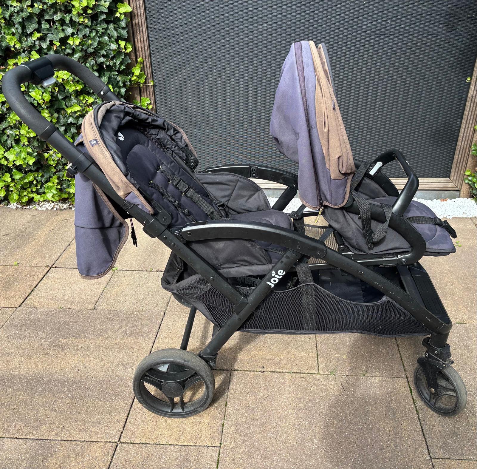 BUGGY /WANDELWAGEN 2 PERSOONS, Ophalen, Zo goed als nieuw, Kinderwagen of Buggy
