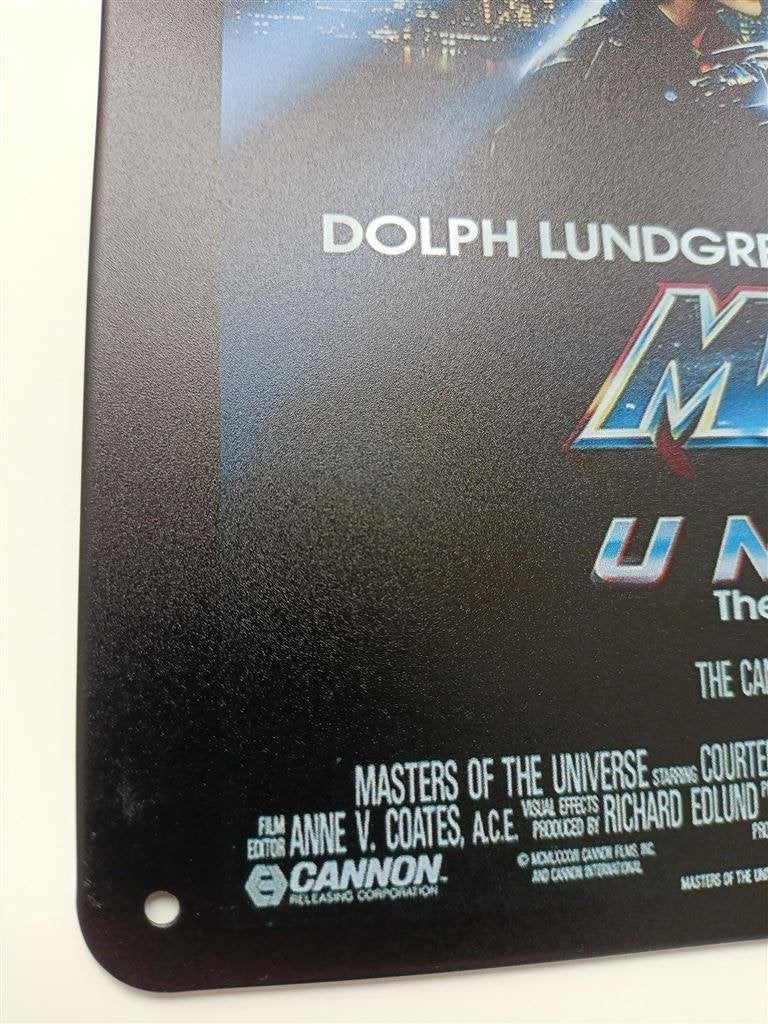 MASTERS OF THE UNIVERSE Metalen film Wandbord poster, Verzenden, Nieuw, Film, Foto of Kaart