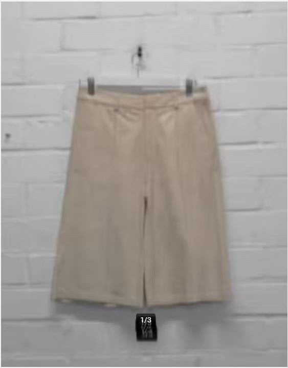 MARCH23 - Mooie leren short maat 34 - Nieuw €270 - MARCH 23, Overige kleuren, Kort, Verzenden, Nieuw