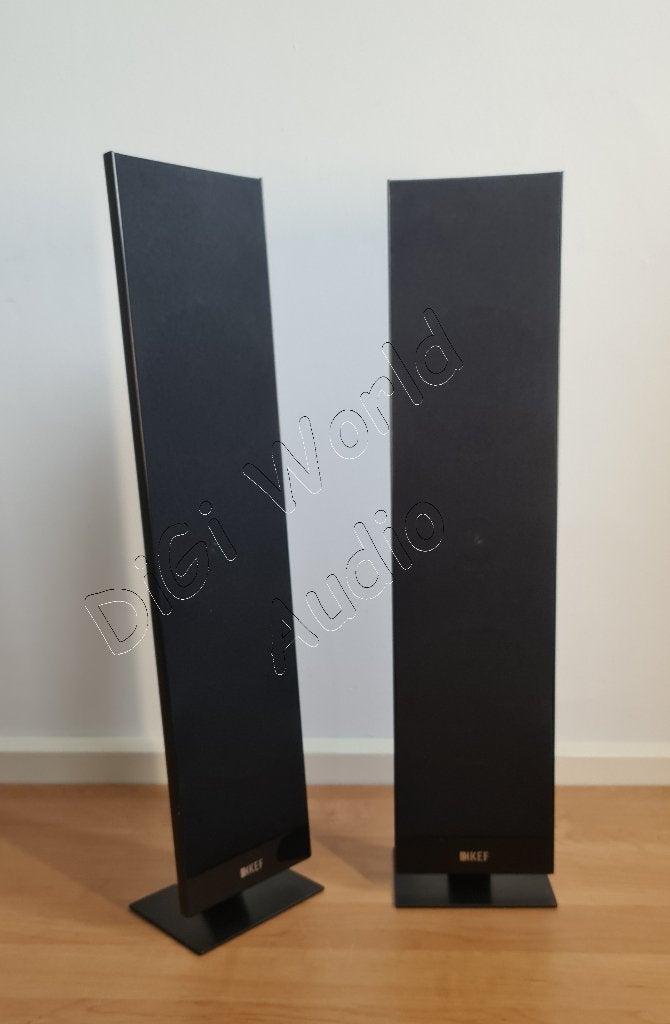 KEF T301 ultra slanke speakers, Audio, Tv en Foto, Luidsprekers, 150 watt of meer, Speakerset, Ophalen of Verzenden, Zo goed als nieuw