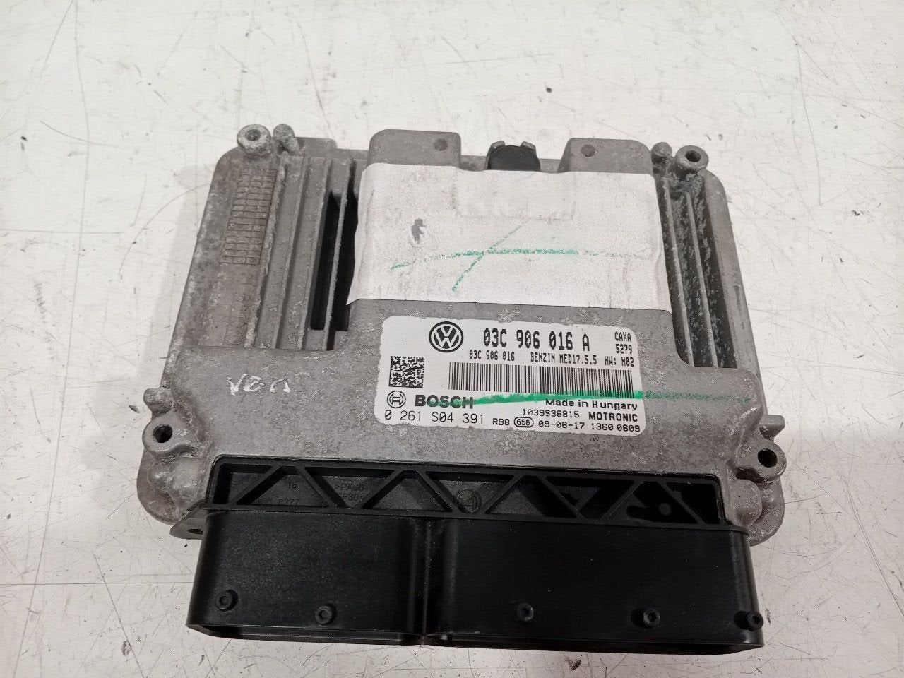 Computer motormanagement Volkswagen Golf, Onderdelen@venauto.nl, Van der Ven Autorecycling B.V., Gebruikt, Seat