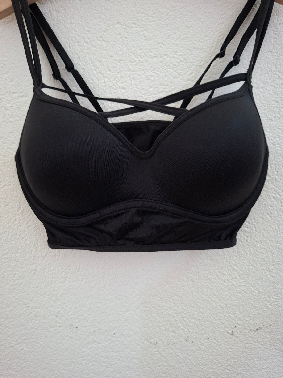 Victoria's Secret PINK Bralette Zwart S/P, Victoria's Secret PINK, Ophalen of Verzenden, Zwart, BH