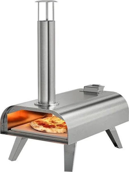 KitchenBrothers Houtgestookte Pizza Oven - 460C in 90 sec, Ophalen, Zo goed als nieuw