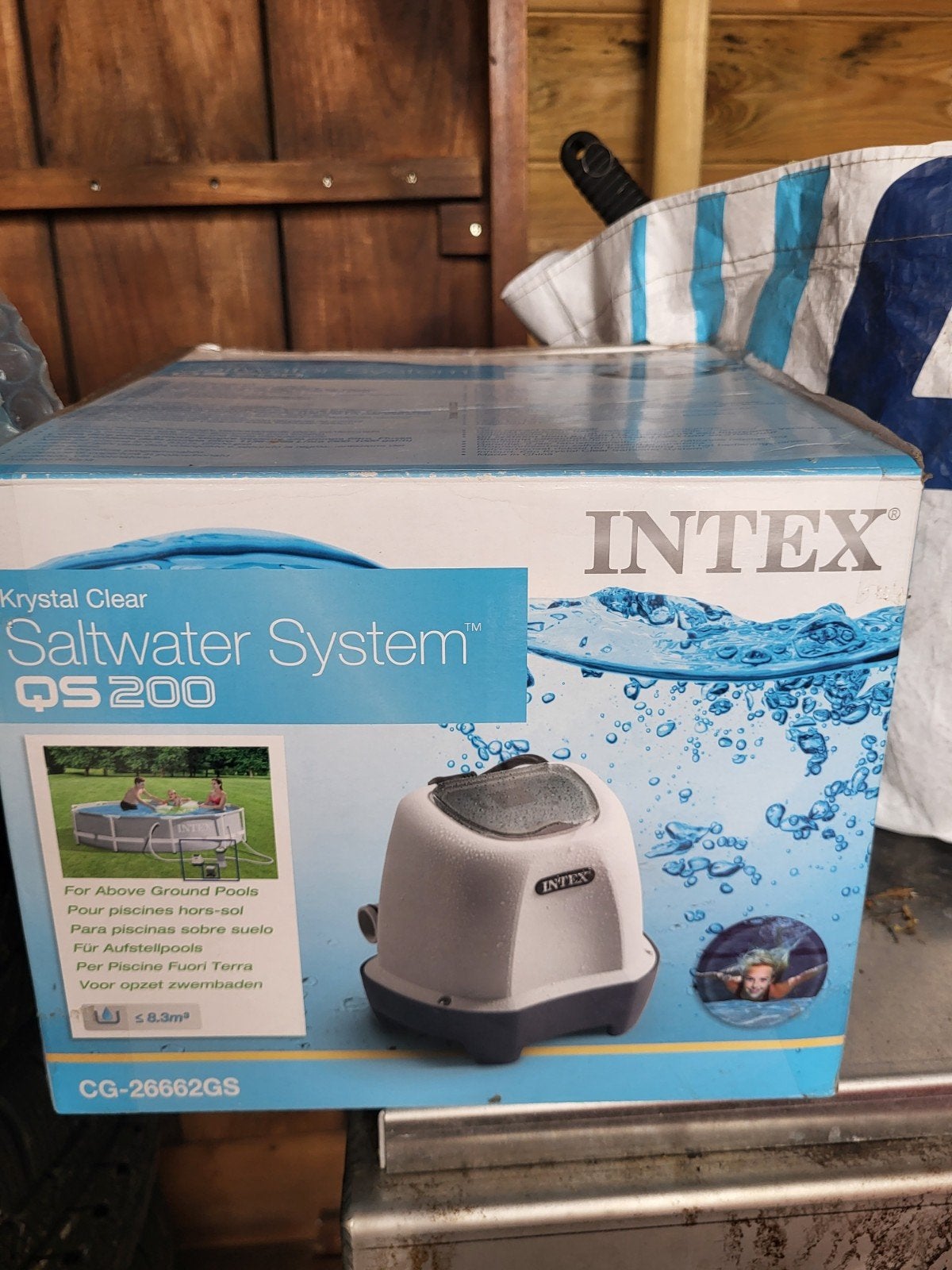 Intex Krystal Clear Saltwater System QS200 - Geeft foutcode, Ophalen of Verzenden, Gebruikt, Overige typen