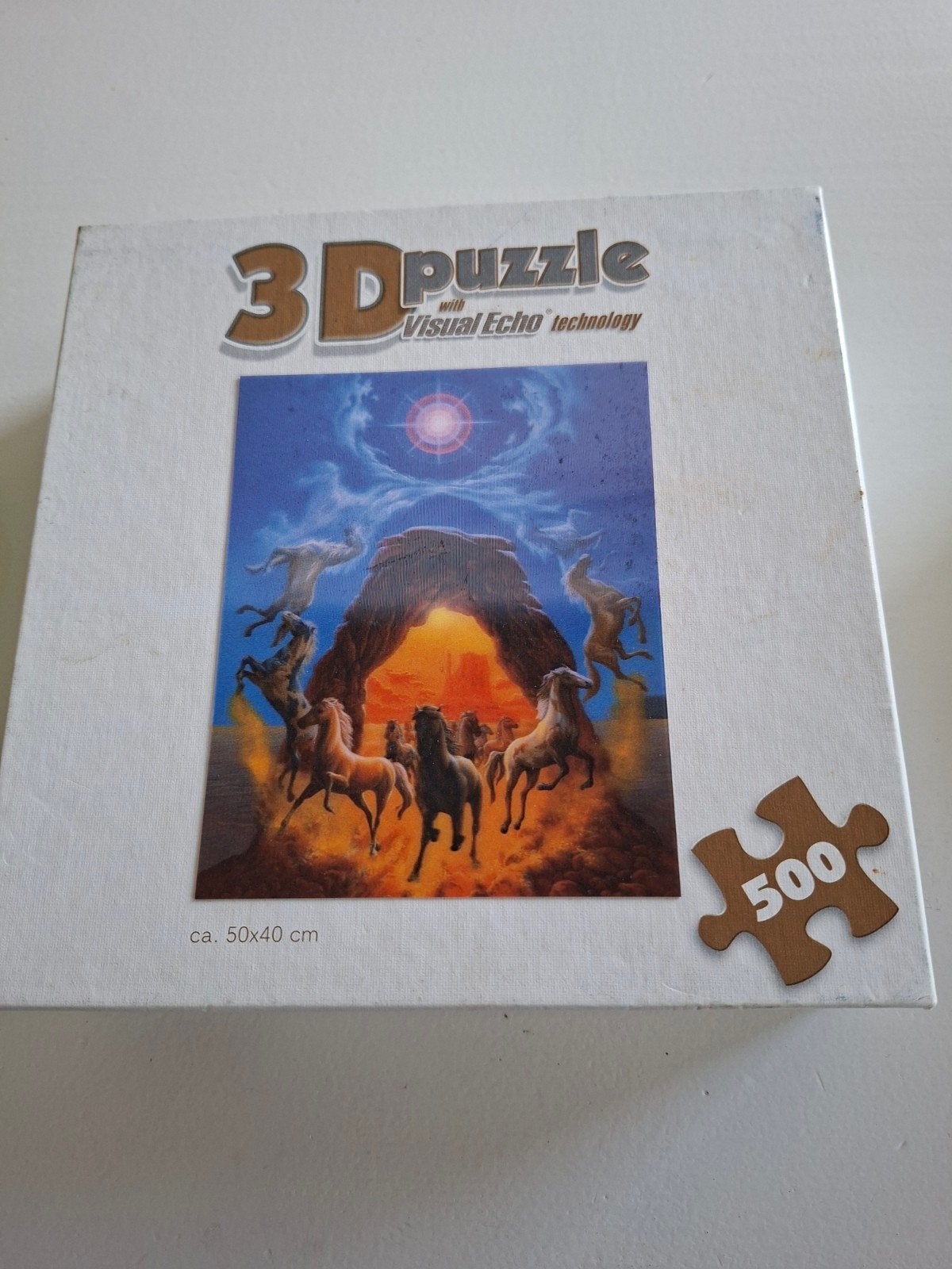 Nieuwe 3D puzzel met Visual Echo technologie - 500 stukjes, Ophalen of Verzenden, 500 t/m 1500 stukjes, Nieuw, Rubik's of 3D-puzzel