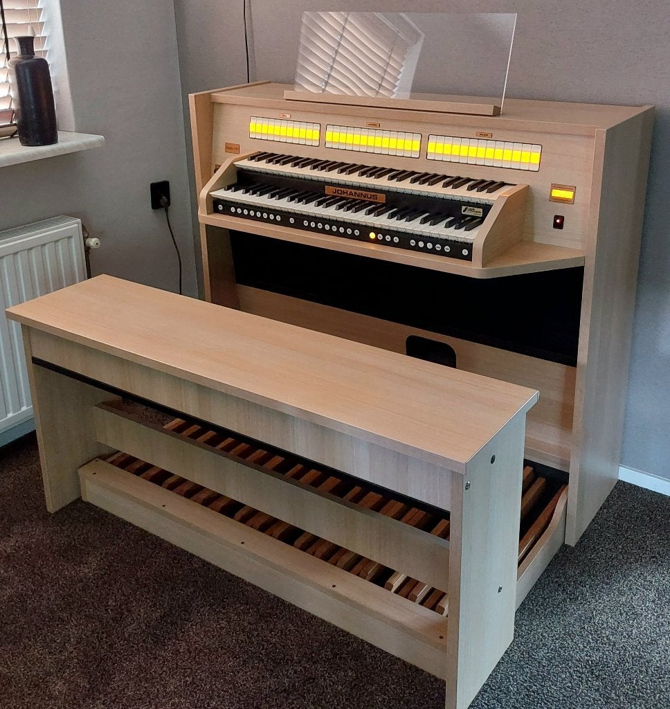 Johannus Studio 150, Ophalen of Verzenden, Gebruikt, 2 klavieren, Orgel