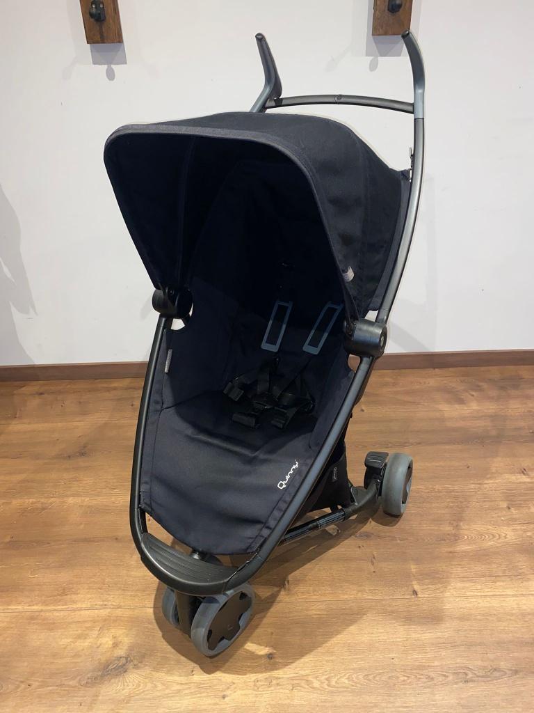 Quinny Zapp Xpress Black on Black Compacte Buggy, Kinderen en Baby's, Buggy's, Ophalen, Quinny, Quinny, Zo goed als nieuw