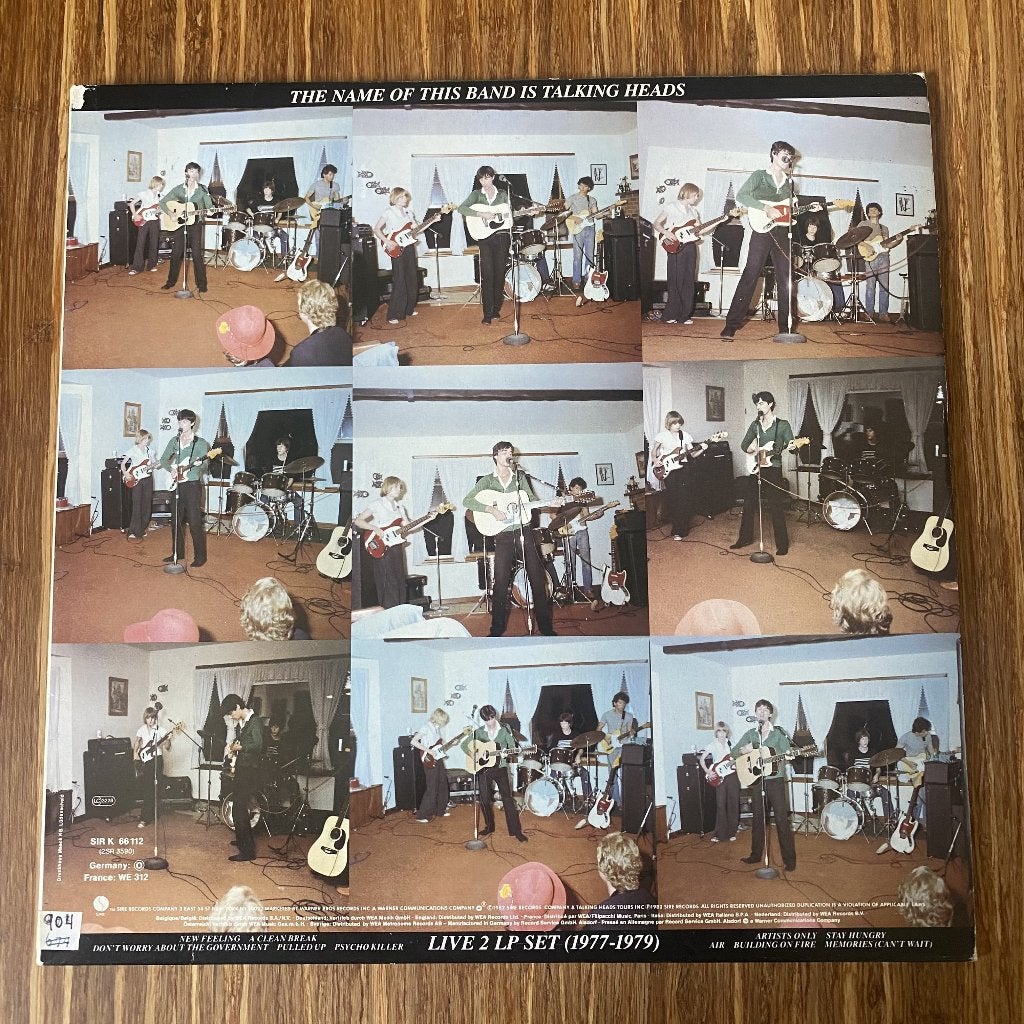 Talking Heads - The names of this band is Talking heads 1982, Gebruikt, 12 inch, Poprock, Dubbel-LP