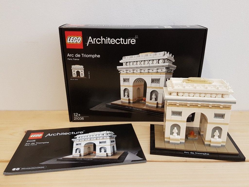 Lego Architecture 21036 Arc De Triomphe, Compleet, Lego, Ophalen of Verzenden, Zo goed als nieuw