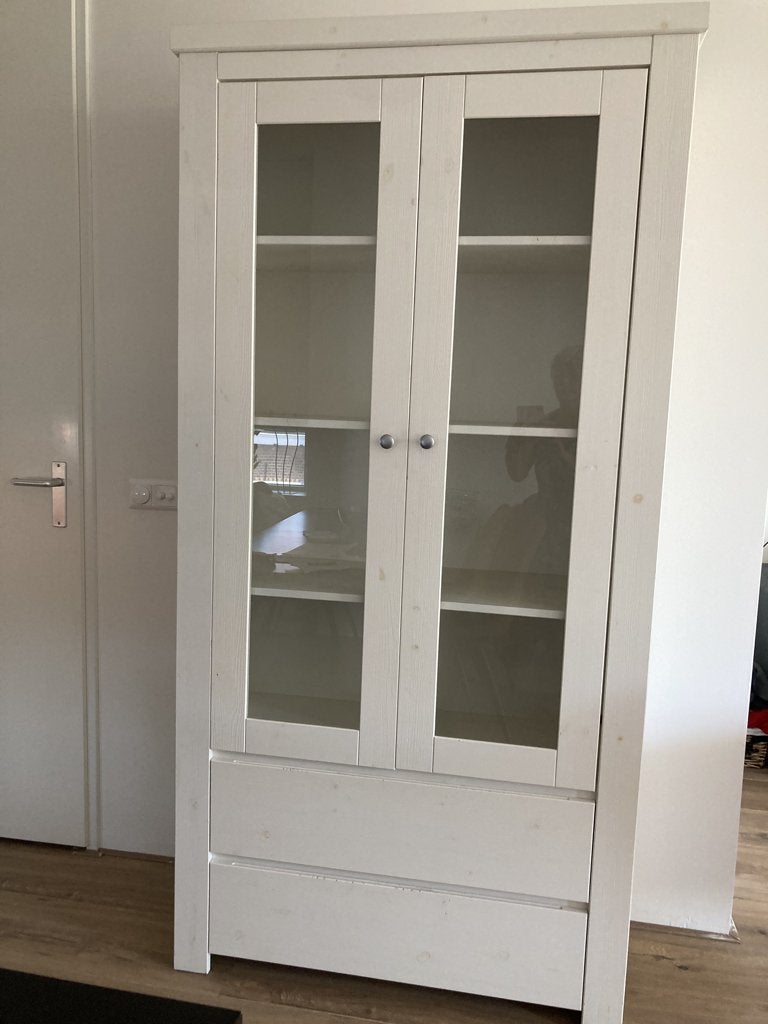 vitrinekast, Ophalen, Gebruikt, Met deur(en), 200 cm of meer