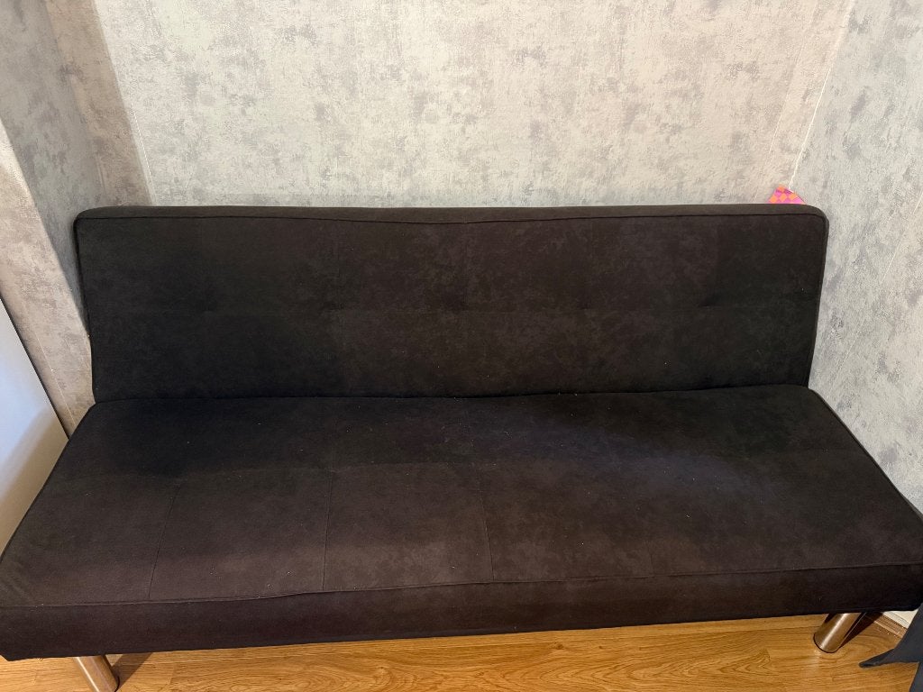 Kleine sofabed, Ophalen, Driepersoons, Zo goed als nieuw, Minder dan 150 cm
