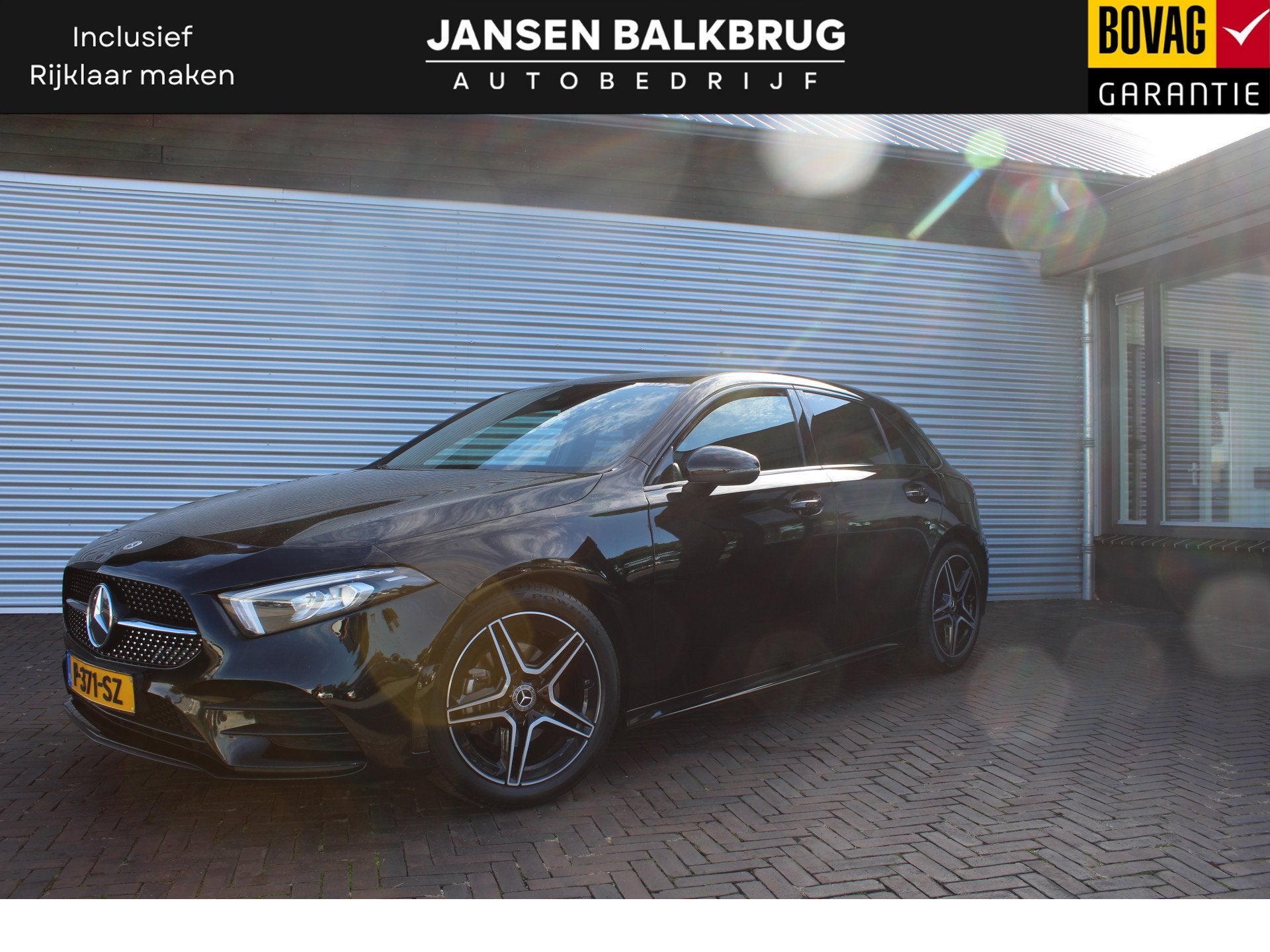 Mercedes-Benz A-Klasse 180 Business Solution AMG night sfeer, Auto's, 12 maanden, 136 pk, Gebruikt, 4 cilinders