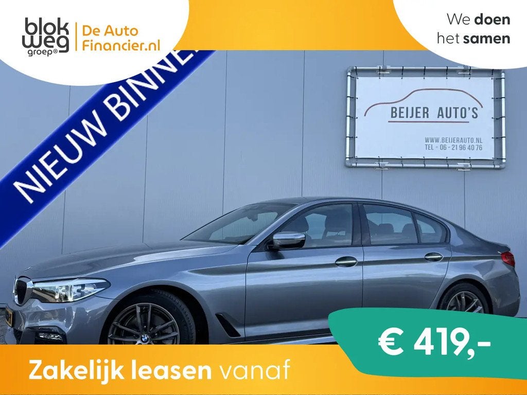 BMW 5 Serie 520i Executive Automaat € 25.495,00, Automaat, 1998 cc, Gebruikt, 4 cilinders