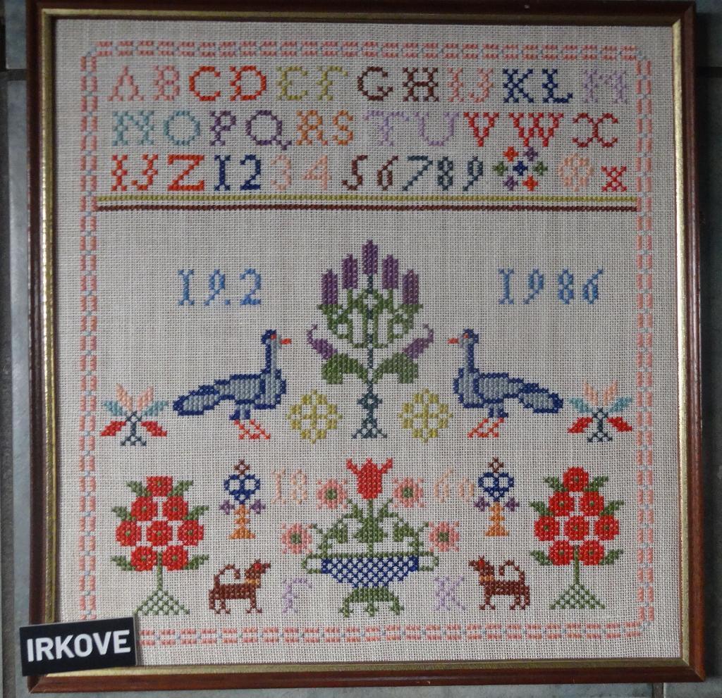 KLEINE FRAAIE MERKLAP * In Lijst *, Verzenden, Zo goed als nieuw, 35 cm, 34 cm