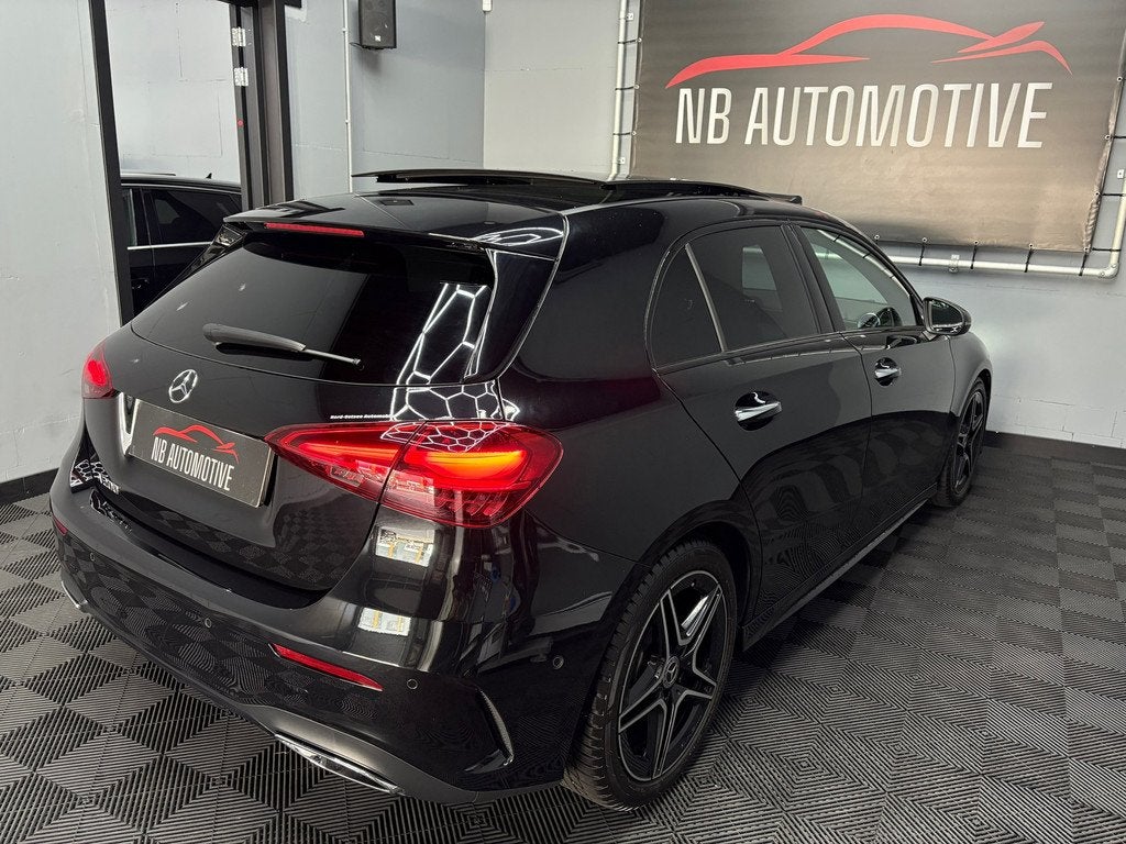 Mercedes-Benz A-klasse 200 AMG PANO 2024, Automatische klimaatregeling, Gebruikt, 4 cilinders, Bedrijf