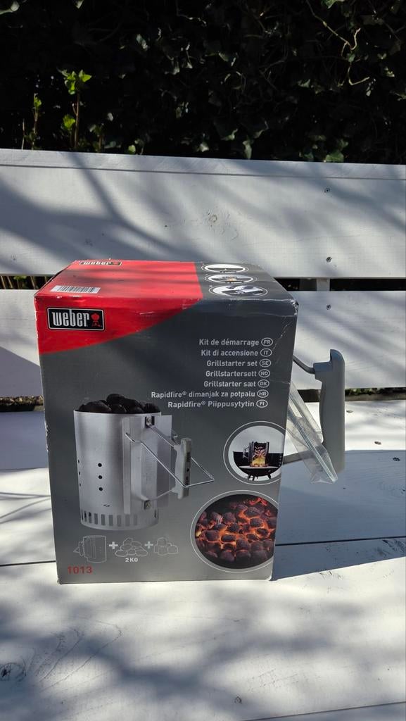 Weber GrillStarter - Nieuw in doos, Ophalen, Nieuw, Weber
