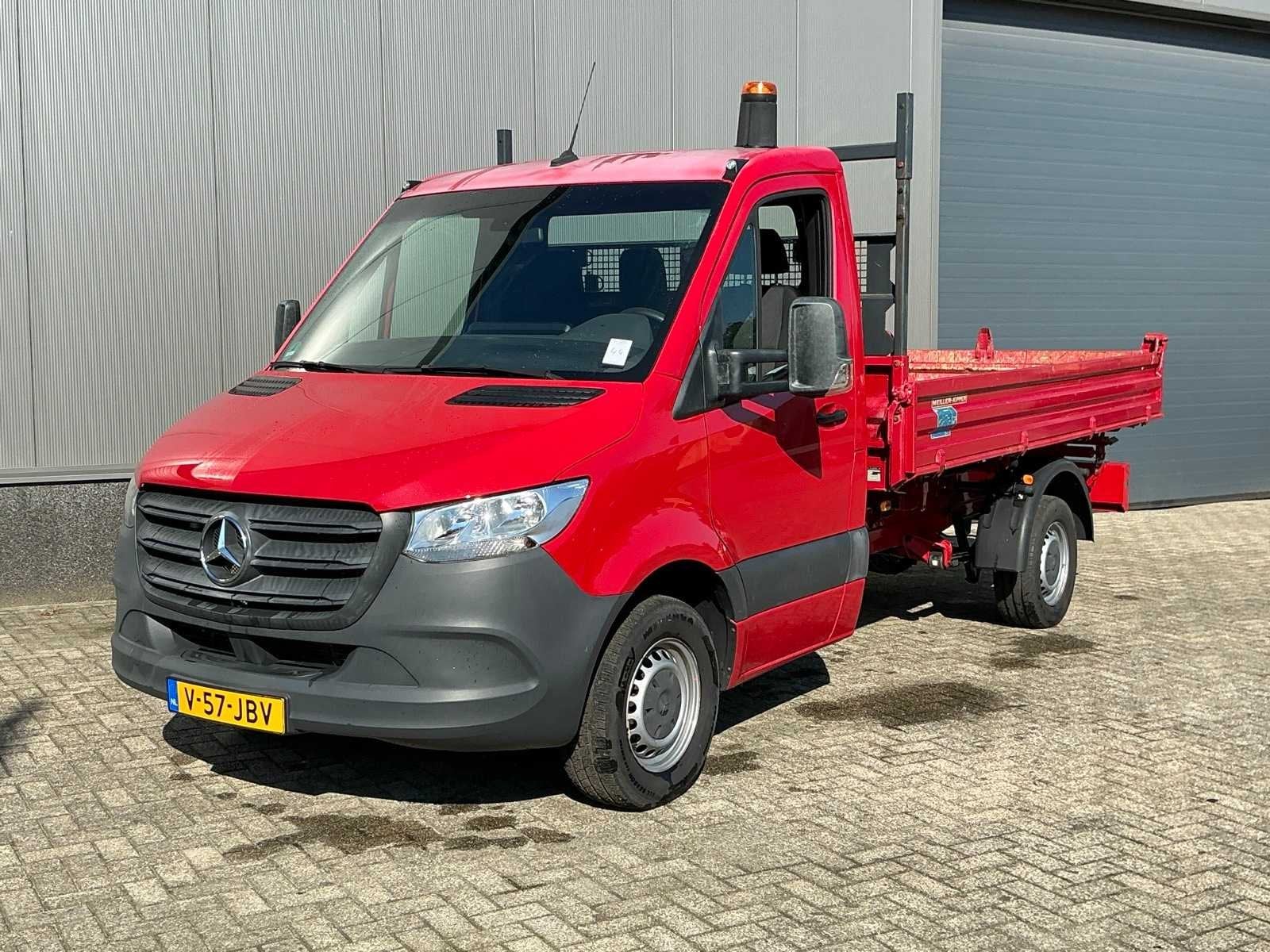 2020 Mercedes-Benz Sprinter Kipper 319 3.0 CDI L2 Bedrijfswa, Auto's, Gebruikt, Euro 6, Mercedes-Benz, Bedrijf