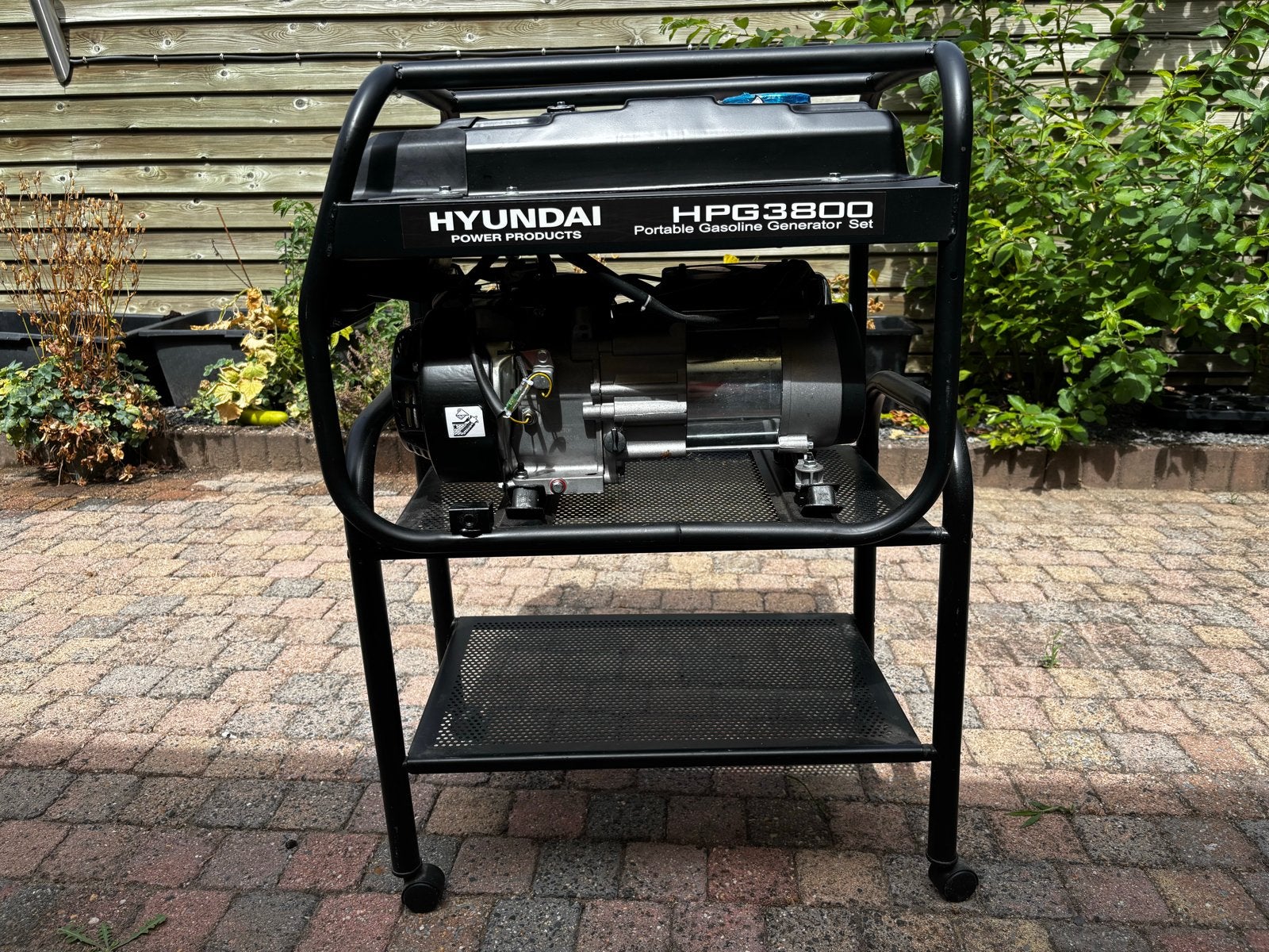 Hyundai HPG 3800 Stroomgenerator - ongebruikt, Ophalen, Zo goed als nieuw