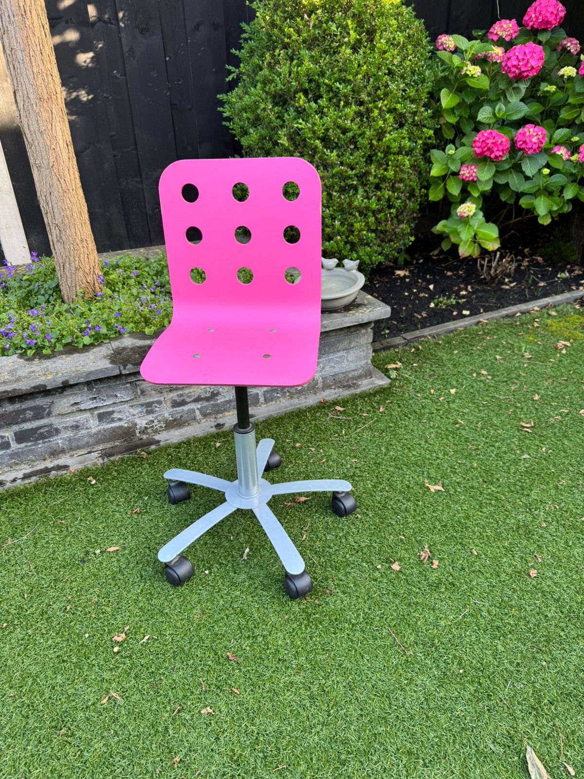 Roze ikea Kinder bureaustoel, Ophalen, Gebruikt, Roze, Bureaustoel