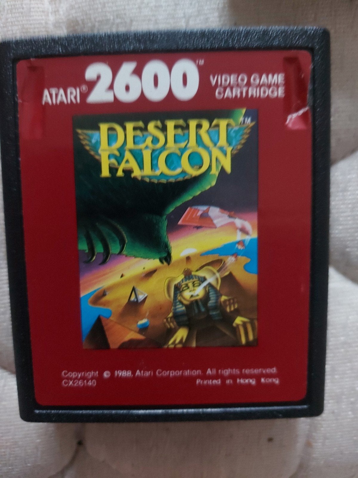 Atari 2600 Desert Falcon Game Cartridge, Spelcomputers en Games, Ophalen of Verzenden
