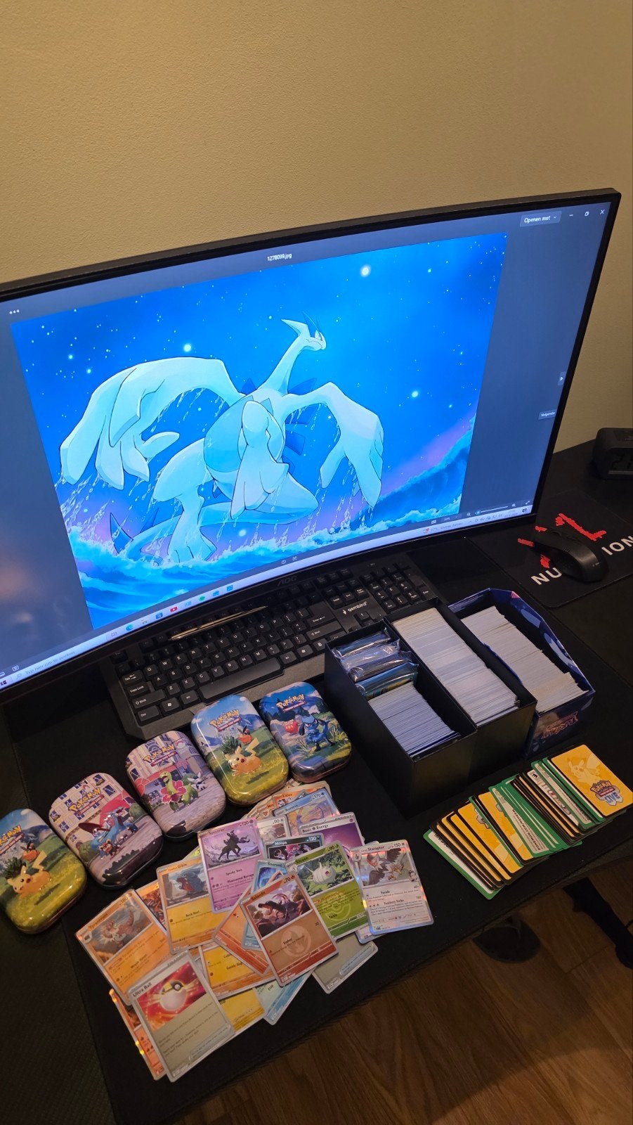 Pokémon kaarten en accessoires, Ophalen of Verzenden, Zo goed als nieuw, Meerdere kaarten
