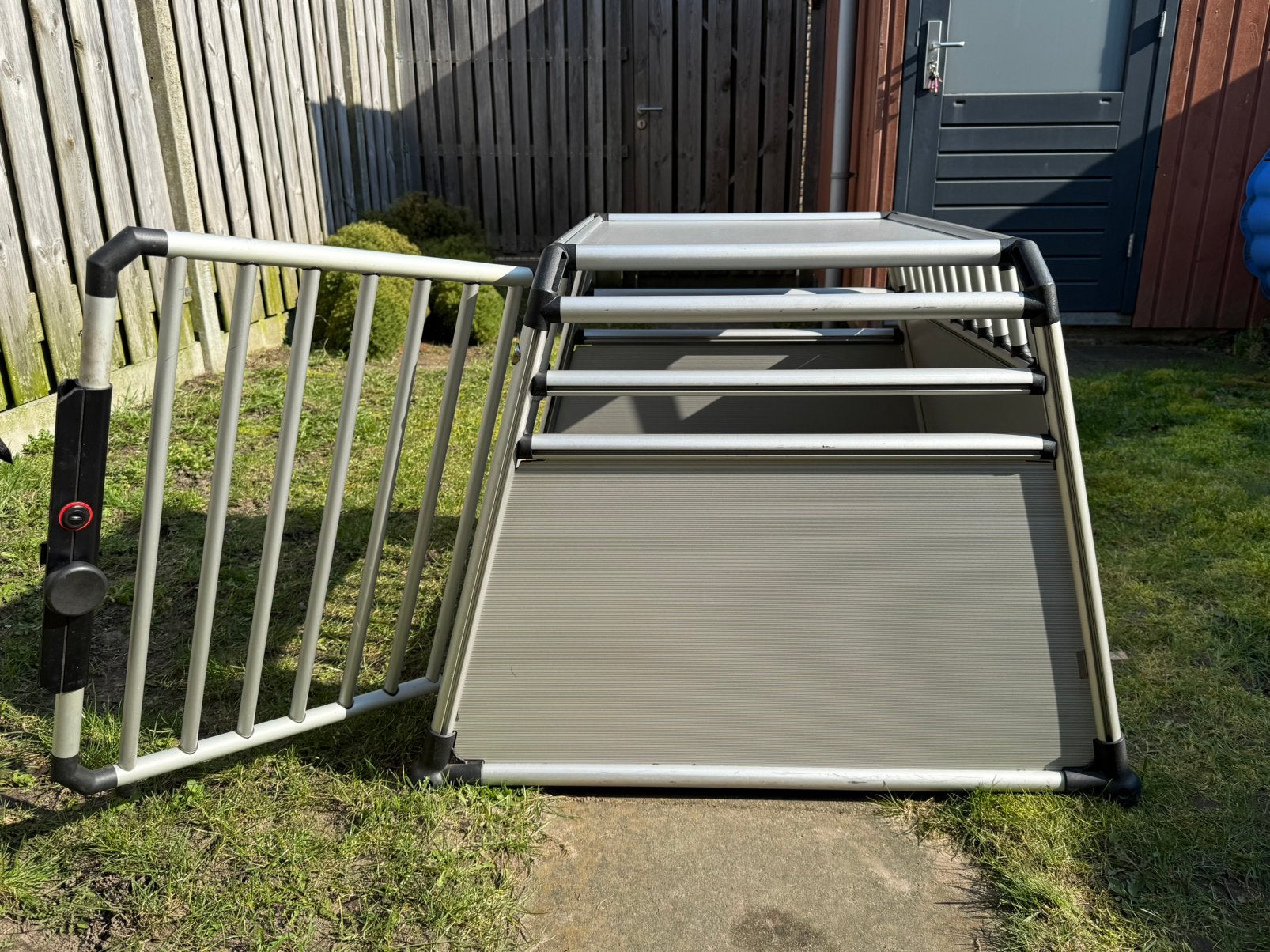 Dogbox Condor L autobench, Dieren en Toebehoren, Ophalen, 110 cm of meer, 65 tot 100 cm, Hondenhok