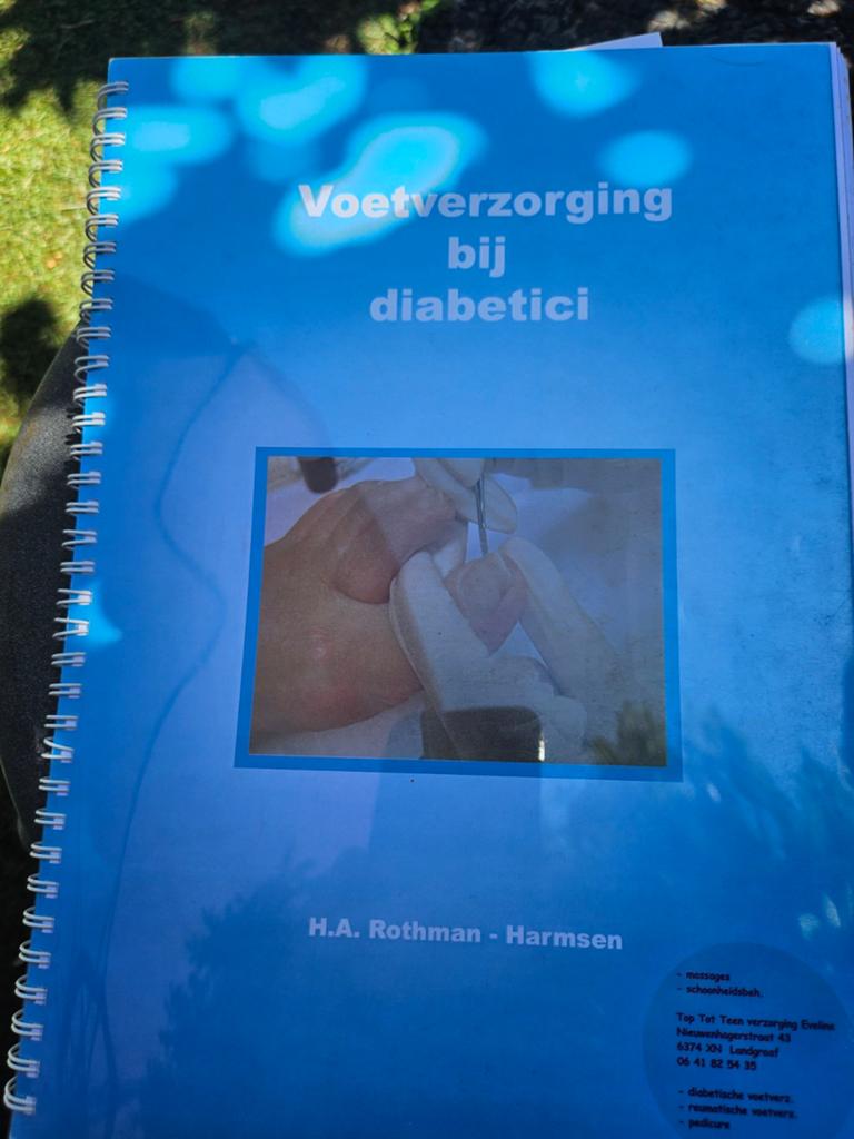Voetverzorging bij diabetici - H.A. Rothman - Harmsen, Ophalen of Verzenden, Zo goed als nieuw, Gezondheid en Conditie, H.A. Rothman - Harmsen
