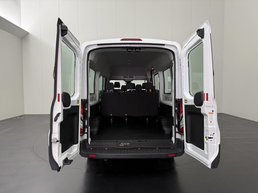Ford Transit 2.0TDCI L3H2 Kombi | Personenbus | 9-Persoons |, Auto's, Voorwielaandrijving, Stof, Gebruikt, 4 cilinders