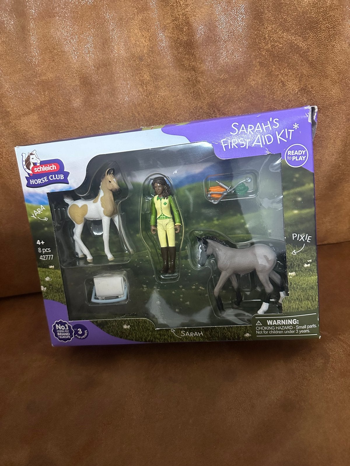 Schleich Horse Club Sarah's EHBO-set met paarden, Ophalen of Verzenden, Nieuw, Jongen of Meisje