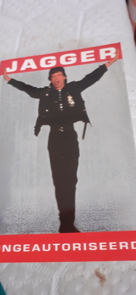 Jagger ongeauotriseerd, Ophalen, Zo goed als nieuw, Poprock