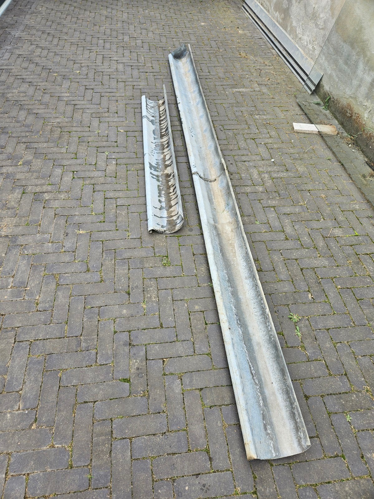 Gootstukken 17 cm, Ophalen, Gebruikt, Minder dan 20 mm, Zink