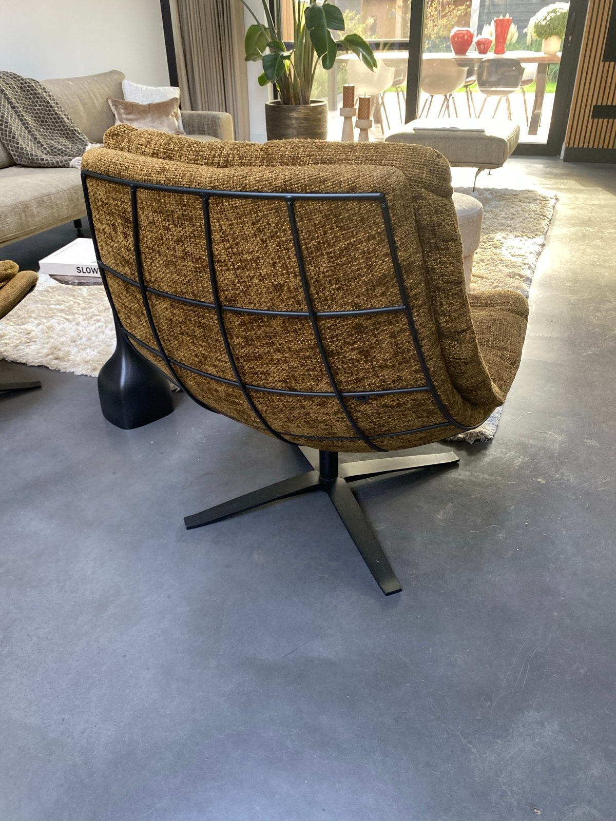 Draaifauteuil Kameraad DYYK - Table du Sud, Huis en Inrichting, Ophalen, Gebruikt, Minder dan 75 cm, 75 tot 100 cm