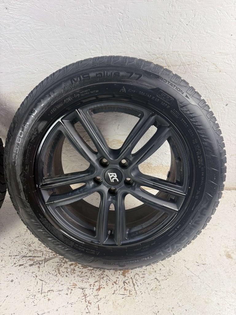 Ford Kuga EdgeVolvo XC60 XC70 velgen 18" 5x108 winterset, Niet ingevuld, 18 inch, Gebruikt, Banden en Velgen
