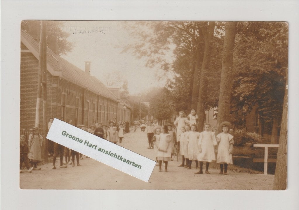 Aarlanderveen 1912 * Fotokaart, Ophalen of Verzenden, Voor 1920, Gelopen, Zuid-Holland