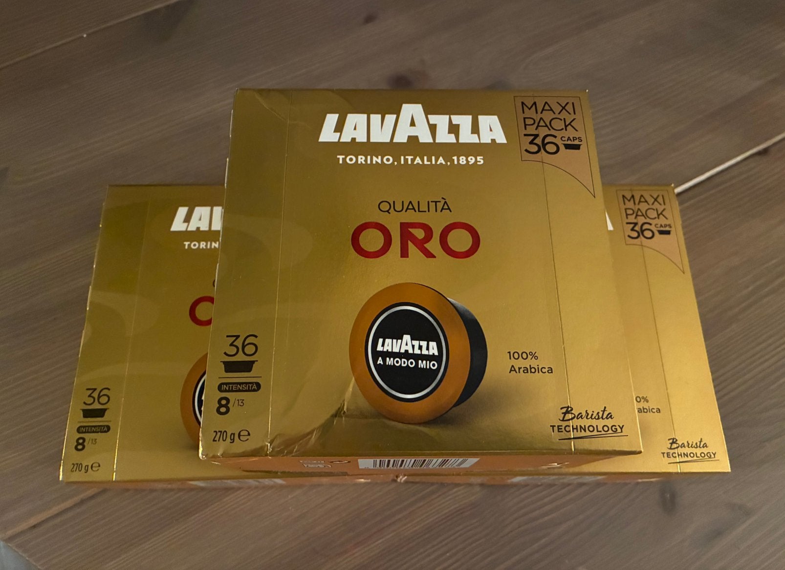 Lavazza Qualità Oro A Modo Mio koffiecapsules - 3x36 stuks, Ophalen of Verzenden