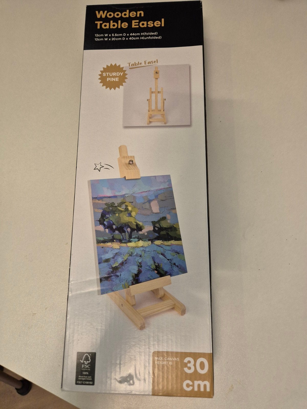Houten Tafel Ezel - Nieuw in doos, Ophalen, Nieuw