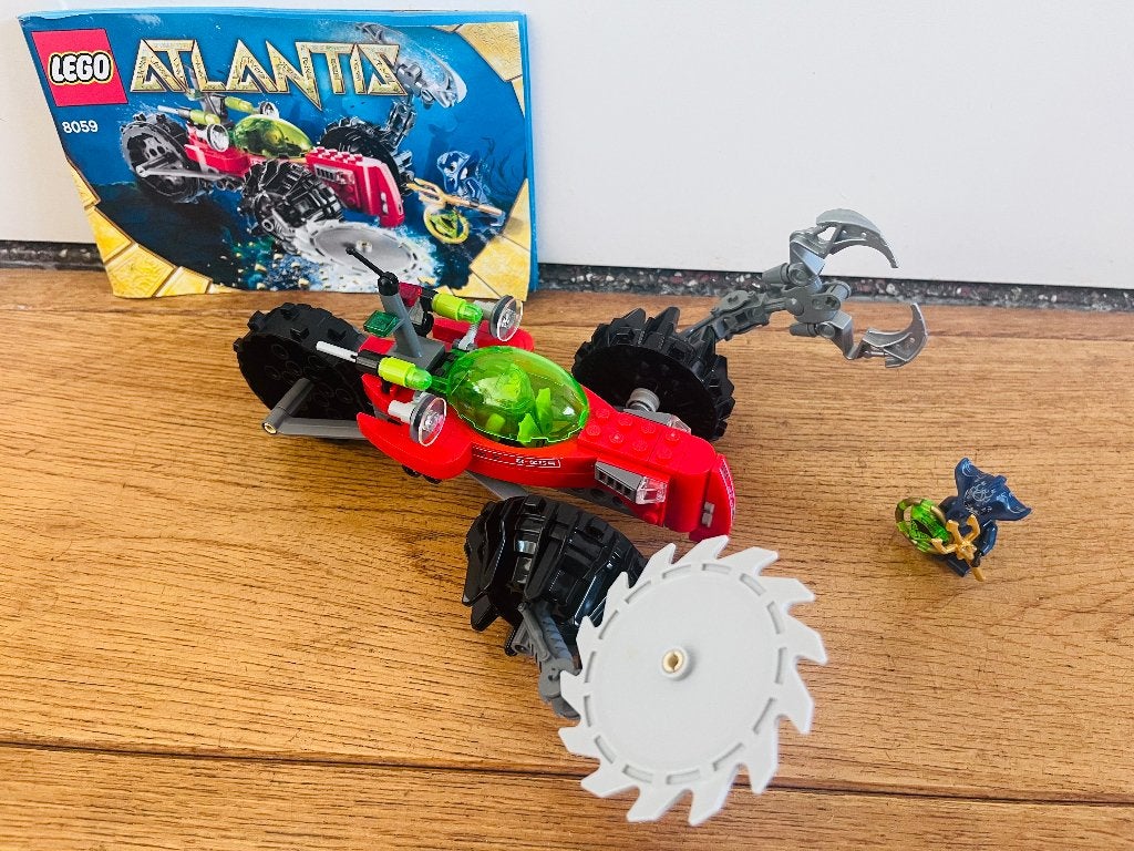 Lego Atlantis 8059, Gebruikt, Overige thema's, Lego, Ophalen of Verzenden